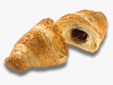 XL Butter Croissant mit Nuss-Nougatcreme