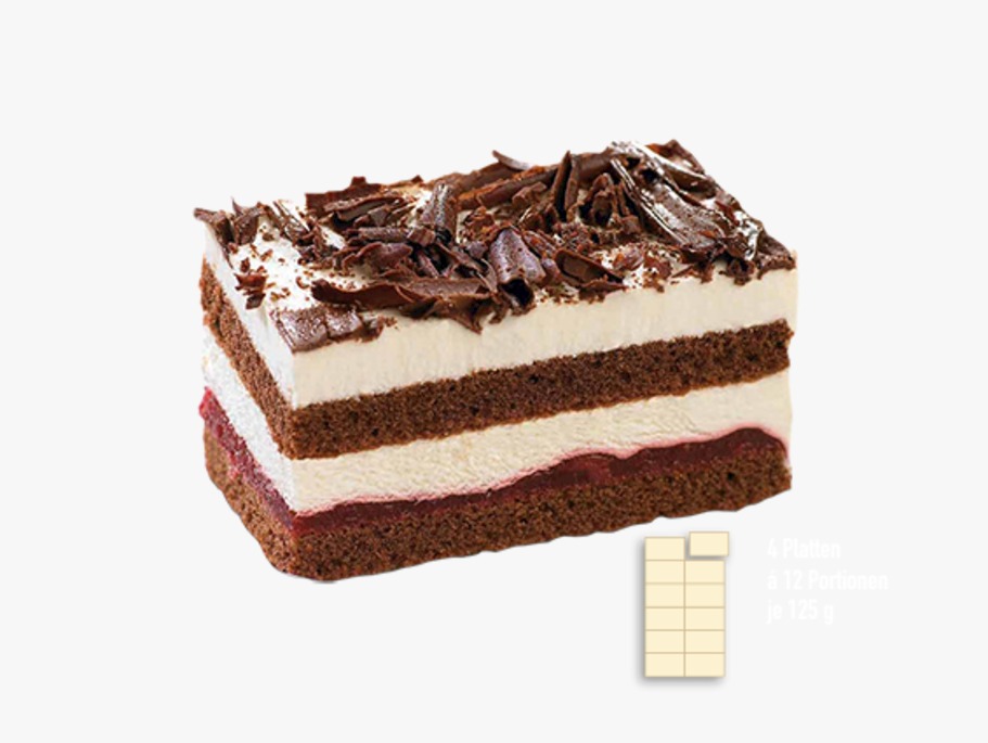 Schwarzwälder Kirsch Schnitte