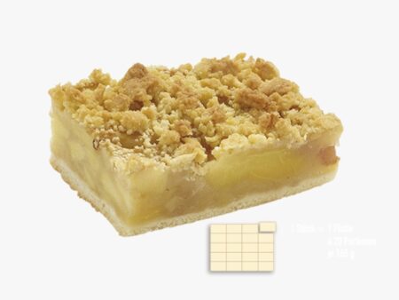 Apfel-Streusel-Schnitte (3x20 Portionen)
