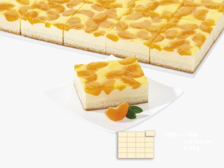 Käse-Mandarinen-Schnitte (3x20Portionen)