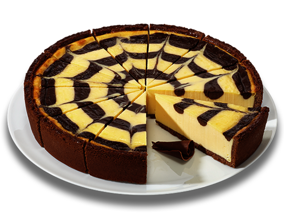 Premium Zebra Rahm Käsetorte