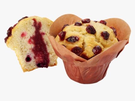Gefüllter Himbeer Muffin