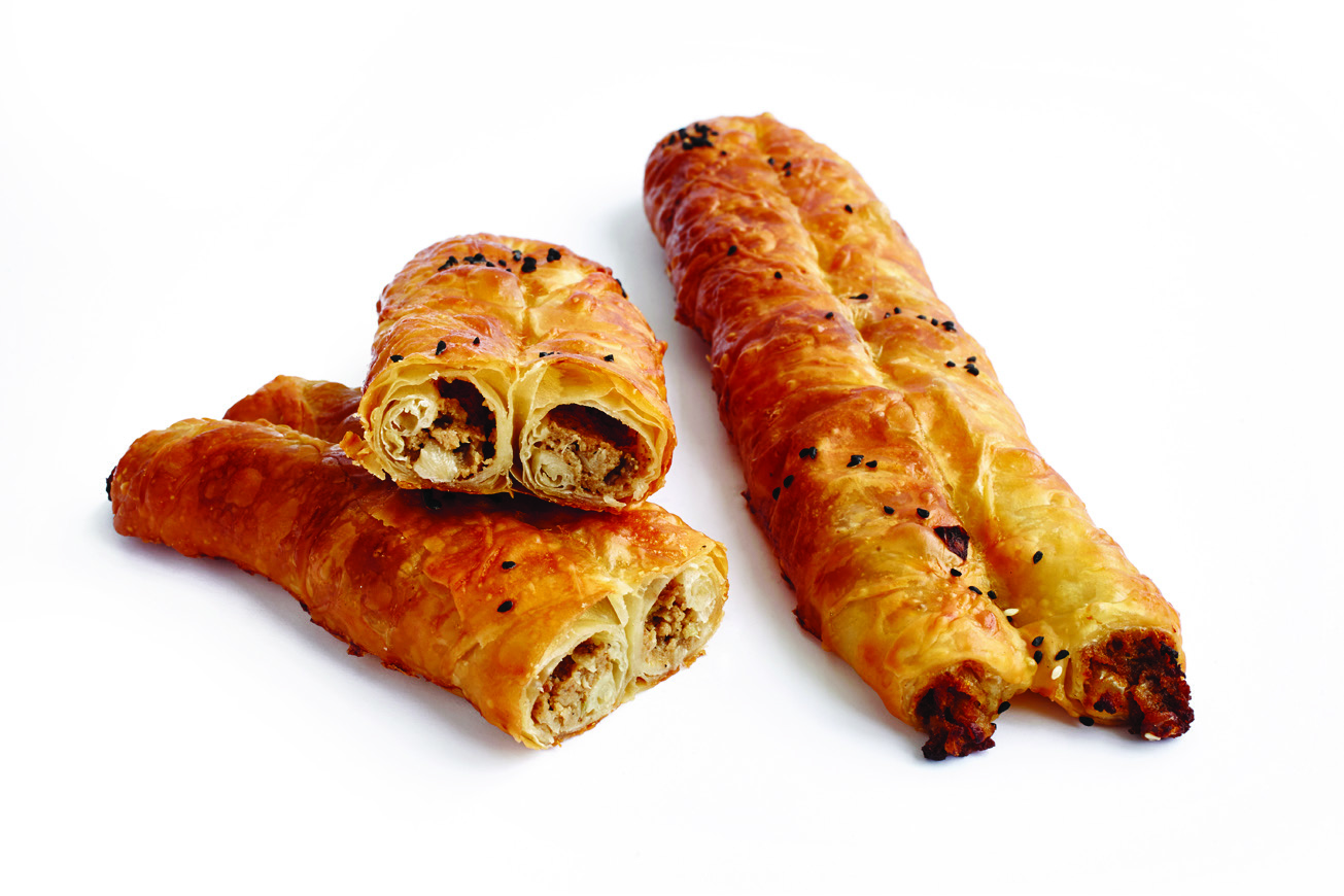 Doppelt Kol Börek mit Hackfleisch