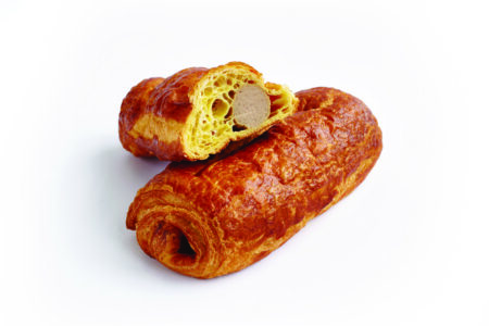 Geflügelrolle mit Geflügelwurst