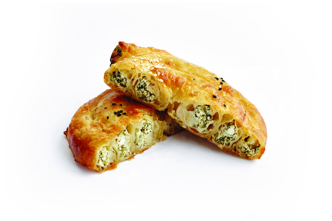 Gül Börek mit Fetakäse und Spinat