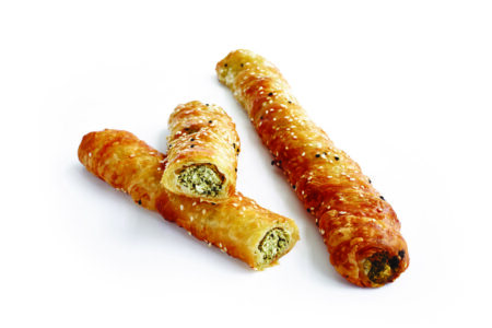 Kol Börek mit Fetakäse und Spinat